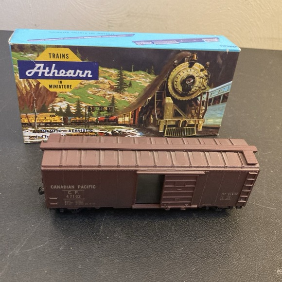 Other - HO Scale Canadian Pacific‎ CP 47102 Box Car Train Railway Single Sliding Door
